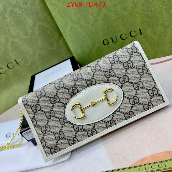 Gucci Bags(4A)-Wallet-,ID: TD470,$: 69USD