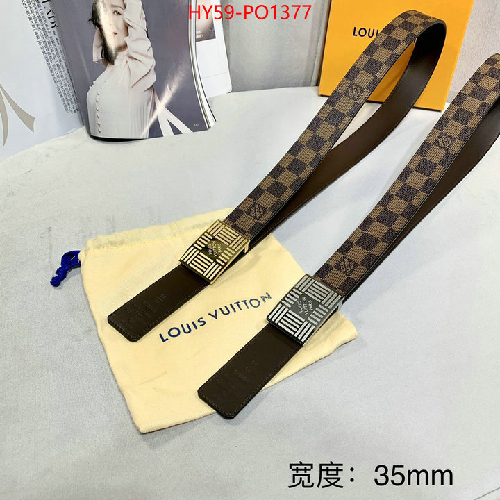 Belts-LV,from china , ID: PO1377,$: 59USD