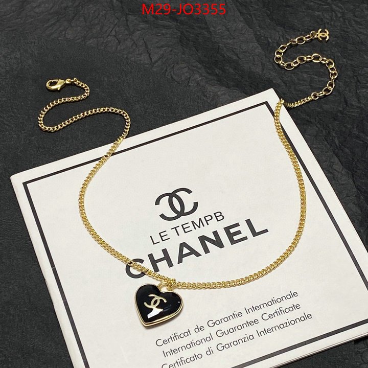 Jewelry-Chanel,the most popular , ID: JO3355,$: 29USD