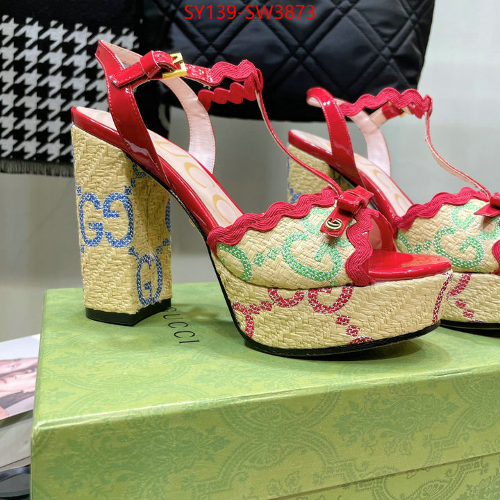 Women Shoes-Gucci,quality aaaaa replica , ID: SW3873,$: 139USD