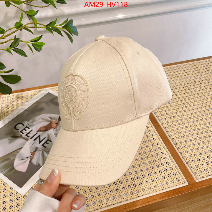 Cap (Hat)-Chrome Hearts,luxury fake , ID: HV118,$: 29USD