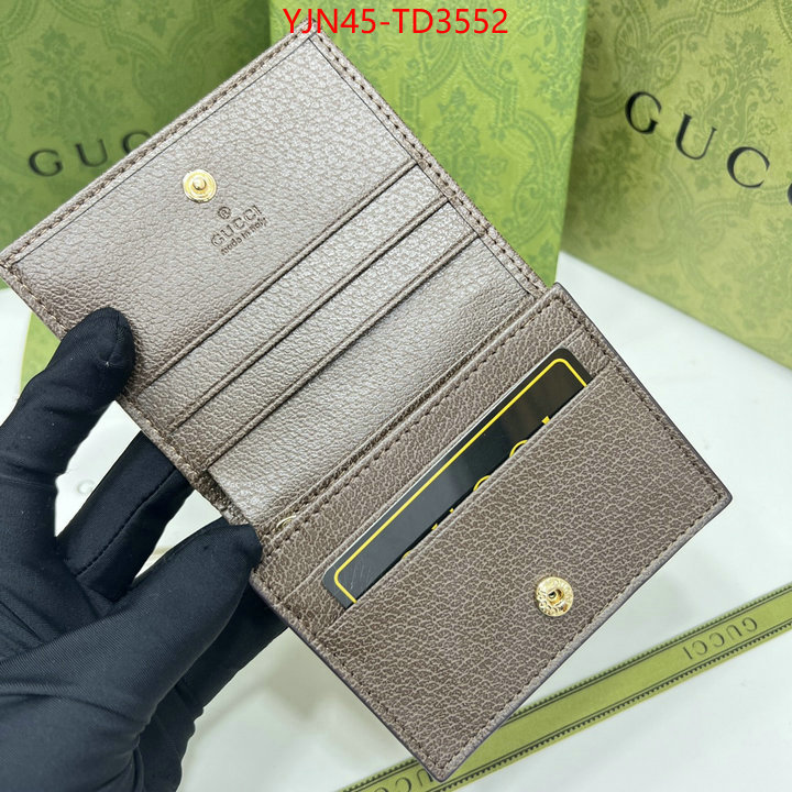 Gucci Bags(4A)-Wallet-,high quality 1:1 replica ,ID: TD3552,$: 45USD