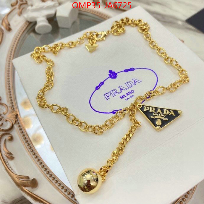 Jewelry-Prada,brand designer replica , ID: JA6725,$: 35USD