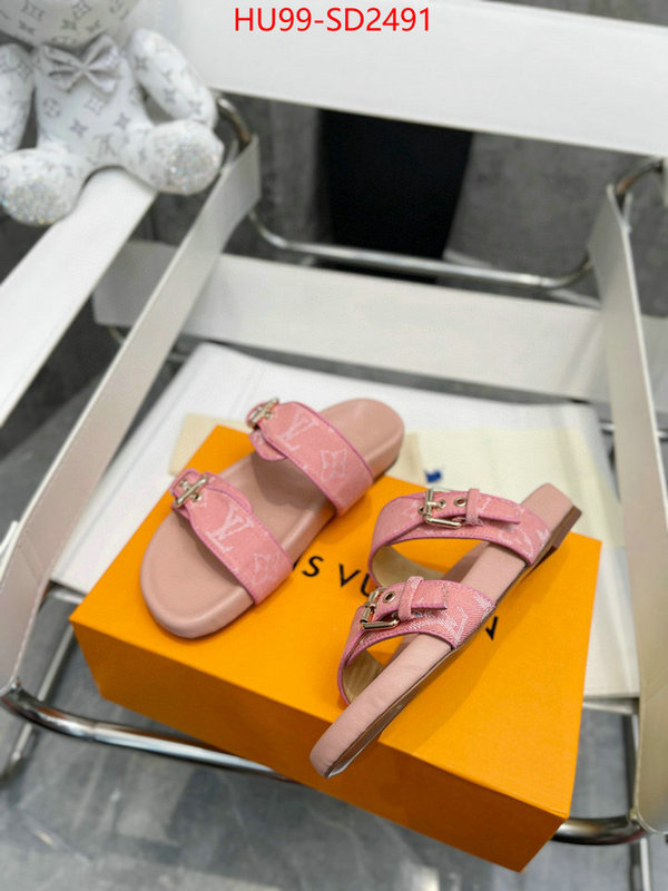 Women Shoes-LV,1:1 replica wholesale , ID: SD2491,$: 99USD