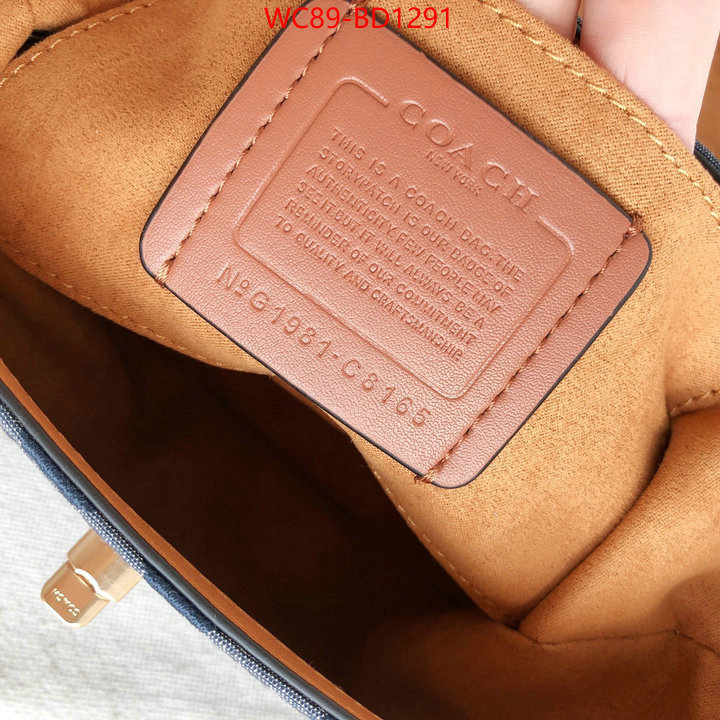 Coach Bags(4A)-Diagonal,best ,ID: BD1291,$: 89USD