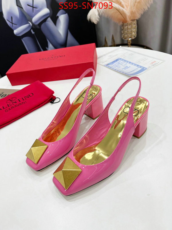 Women Shoes-Valentino,replica , ID: SN7093,$: 95USD