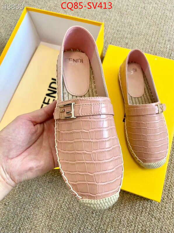 Women Shoes-Fendi,best quality replica , ID: SV413,$:85USD