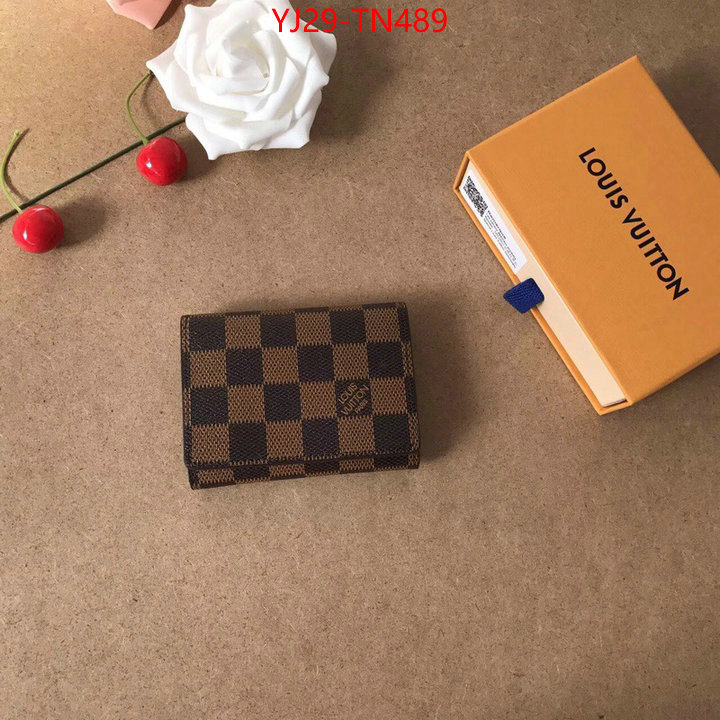 LV Bags(4A)-Wallet,ID: TN489,$: 29USD