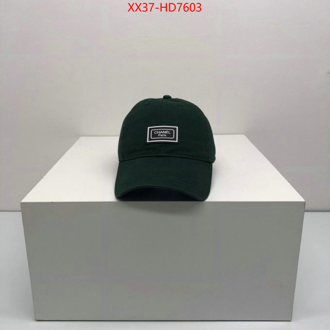 Cap (Hat)-Chanel,brand designer replica , ID: HD7603,$: 37USD