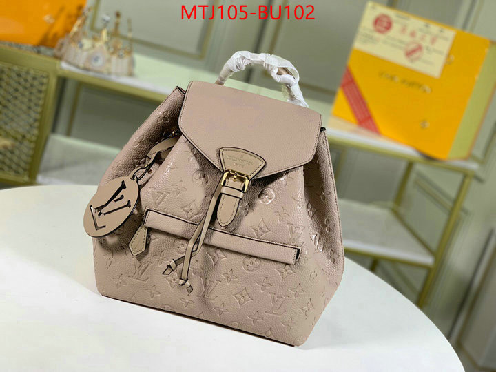 LV Bags(4A)-Backpack-,top ,ID: BU102,$: 105USD