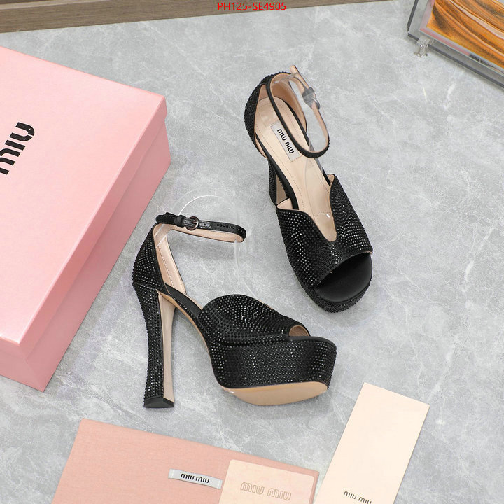 Women Shoes-Miu Miu,wholesale replica , ID: SE4905,$: 125USD