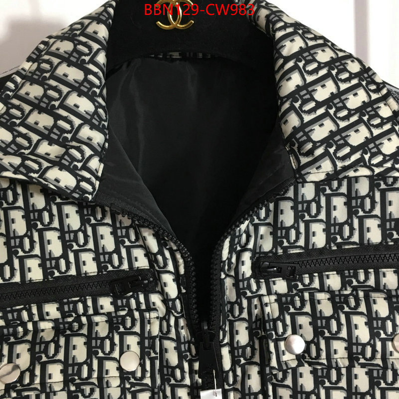 Clothing-Dior,luxury fake , ID: CW983,$: 129USD