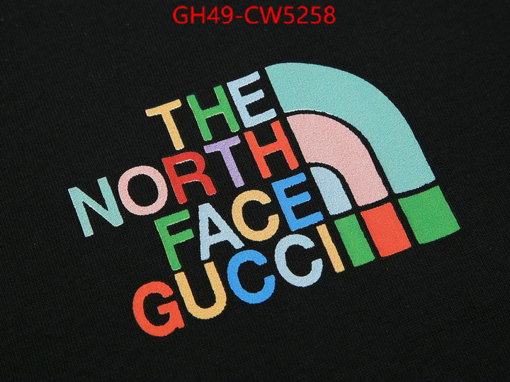 Clothing-Gucci,buy sell , ID: CW5258,$: 49USD