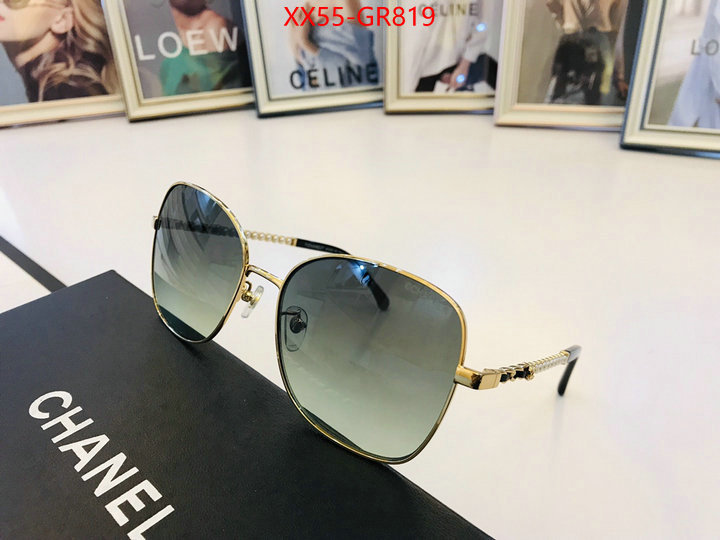 Glasses-Chanel,what is a 1:1 replica , ID: GR819,$: 55USD