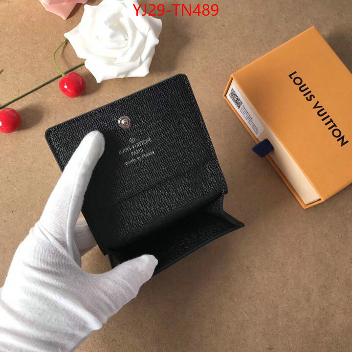 LV Bags(4A)-Wallet,ID: TN489,$: 29USD