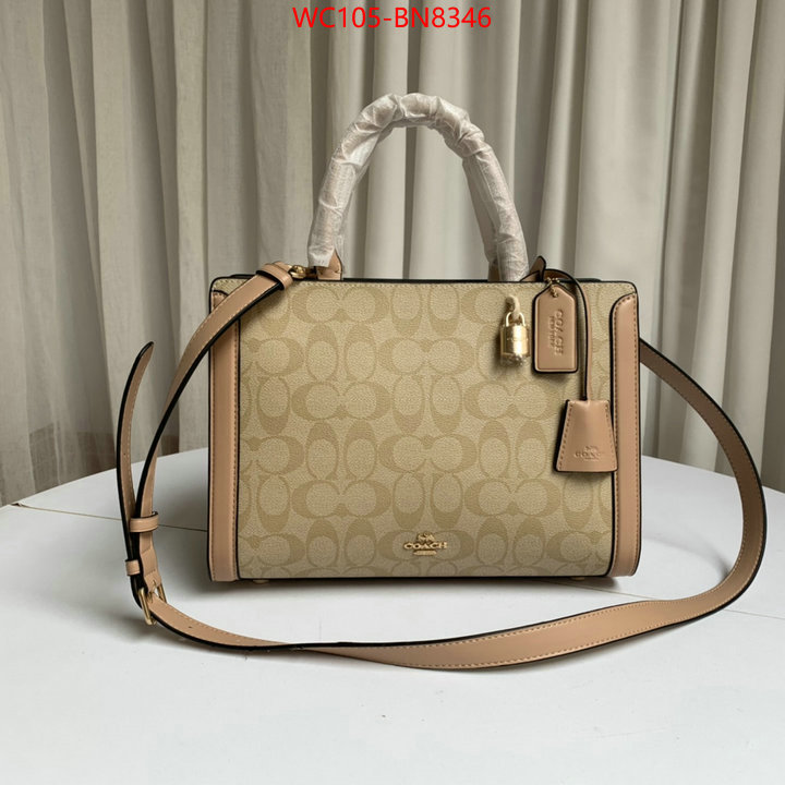 Coach Bags(4A)-Handbag-,what is a counter quality ,ID: BN8346,$: 105USD