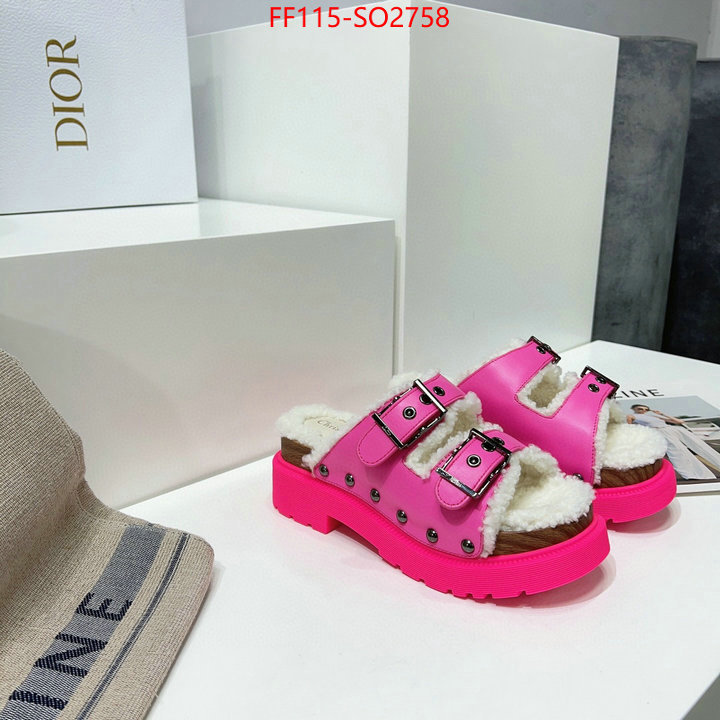 Women Shoes-Dior,wholesale replica , ID: SO2758,$: 115USD