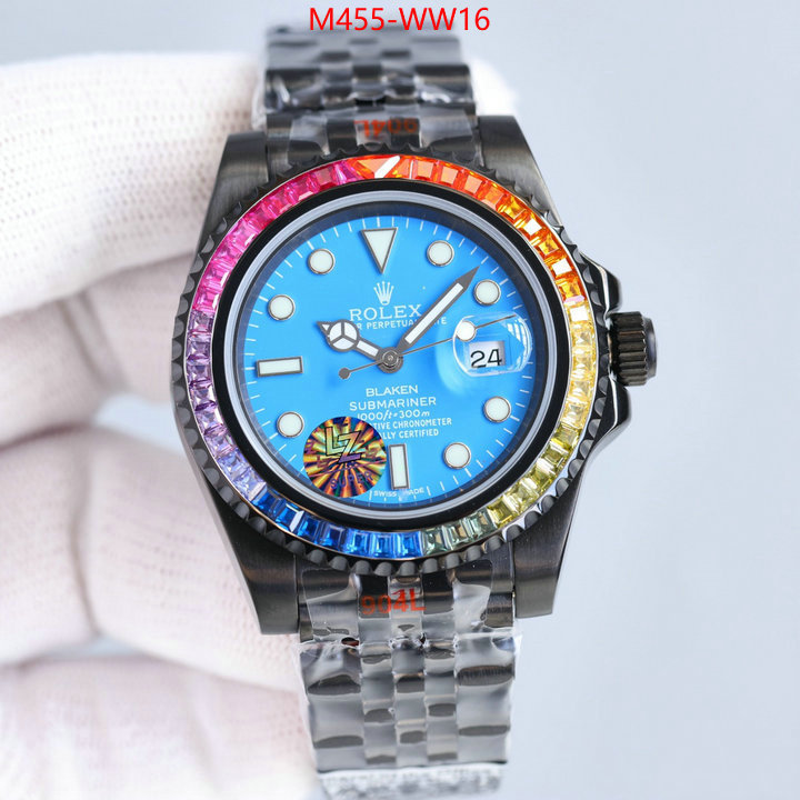 Watch (TOP)-Rolex,fake designer , ID: WW16,$: 455USD