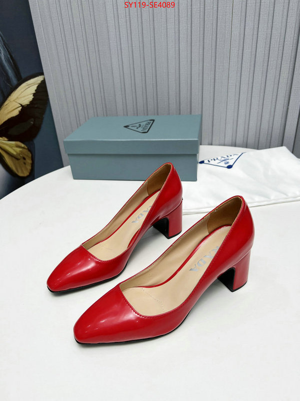 Women Shoes-Prada,the highest quality fake , ID: SE4089,$: 119USD