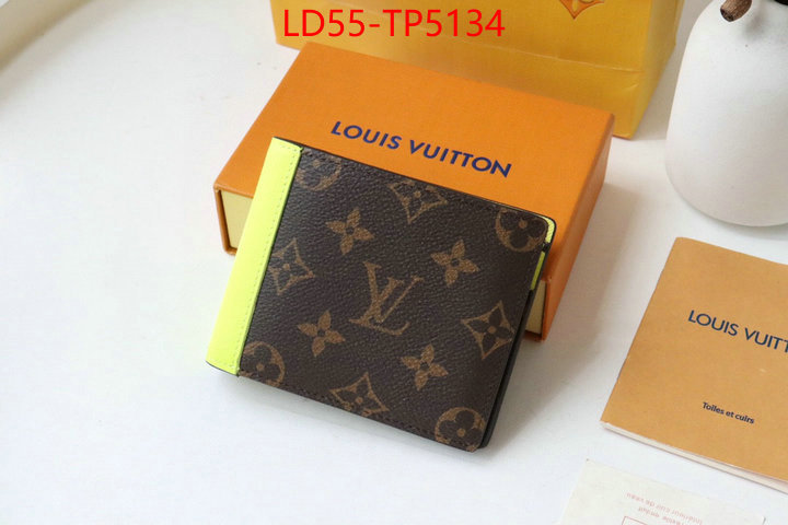 LV Bags(TOP)-Wallet,ID: TP5134,$: 55USD