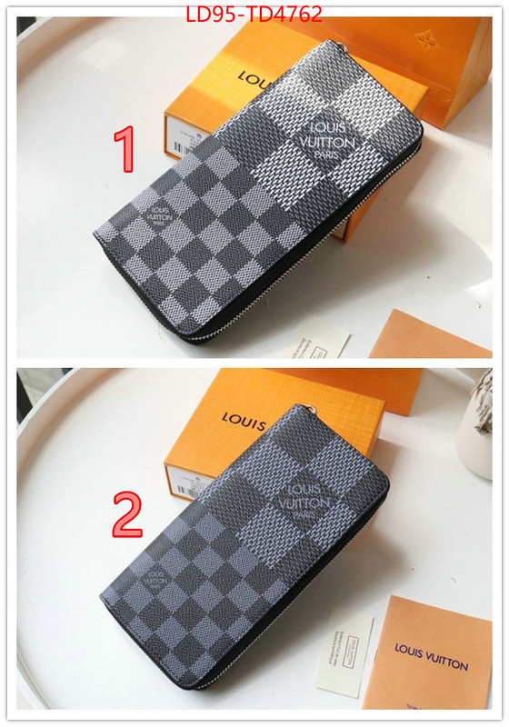 LV Bags(TOP)-Wallet,ID: TD4762,$: 95USD