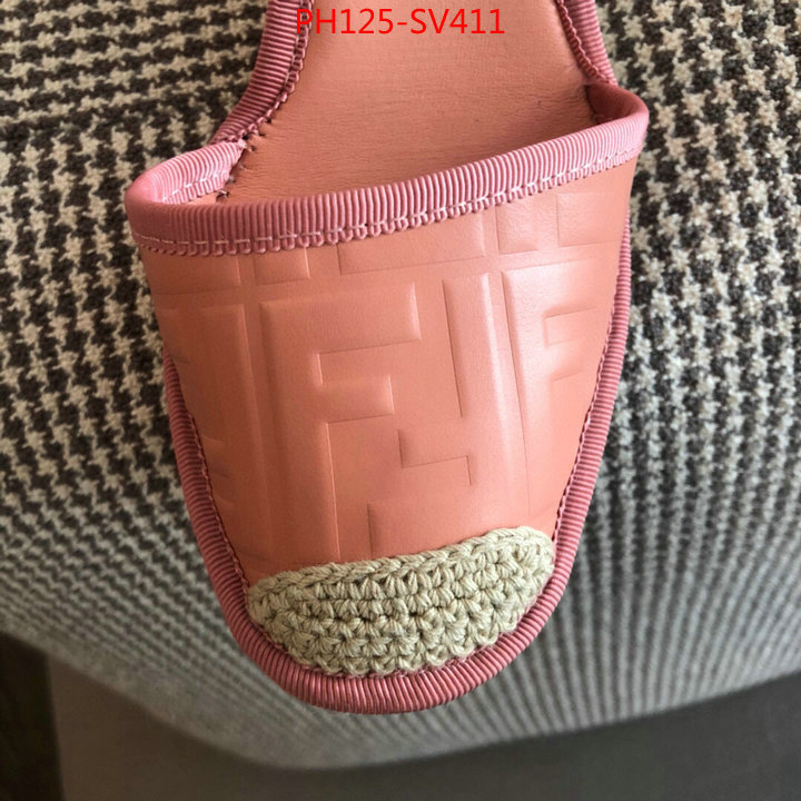 Women Shoes-Fendi,replica online , ID: SV411,$:125USD