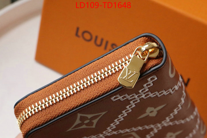 LV Bags(TOP)-Wallet,ID: TD1648,$: 109USD