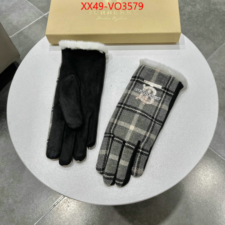 Gloves-Burberry,mirror copy luxury , ID: VO3579,$: 49USD