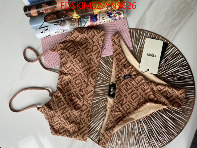 Swimsuit-Fendi,2023 replica wholesale cheap sales online , ID: YN9626,$: 32USD