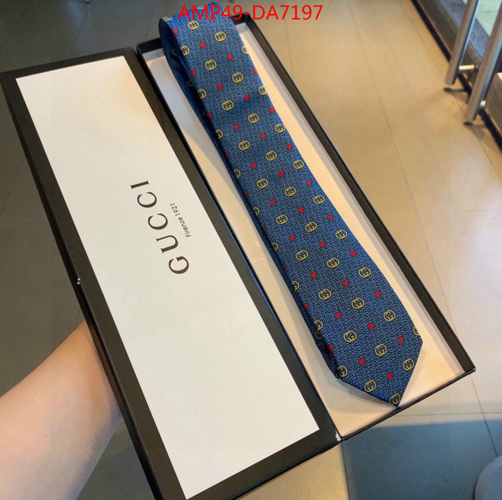 Ties-Gucci,new designer replica , ID: DA7197,$: 49USD