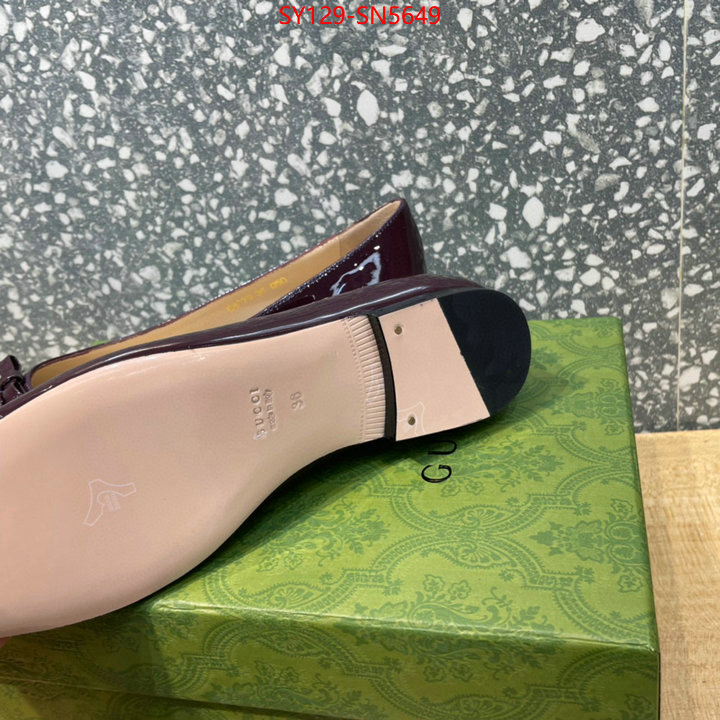 Women Shoes-Gucci,7 star quality designer replica , ID: SN5649,$: 129USD