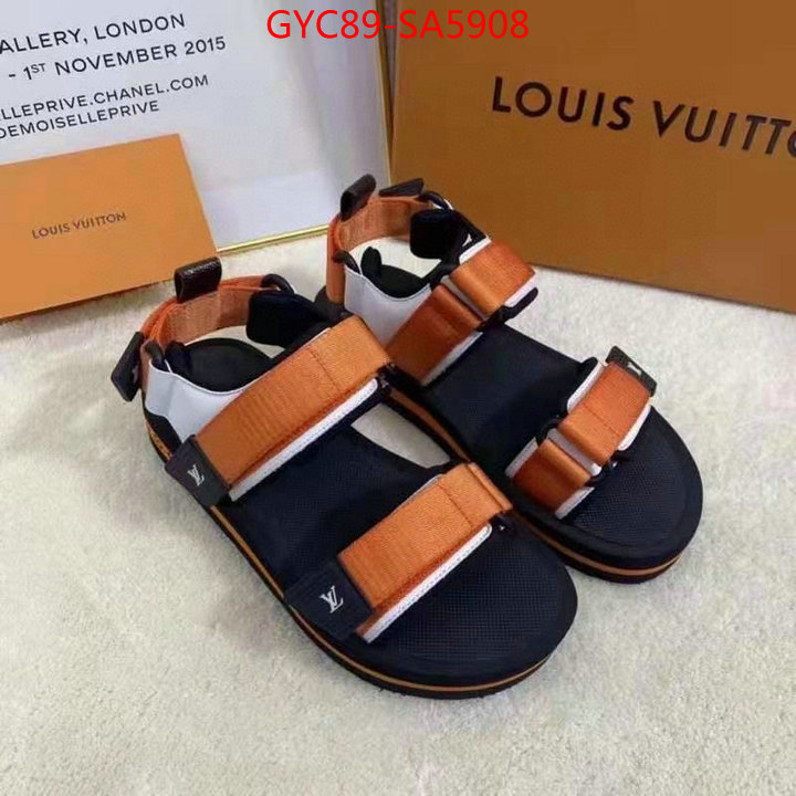 Women Shoes-LV,wholesale imitation designer replicas , ID: SA5908,$: 89USD