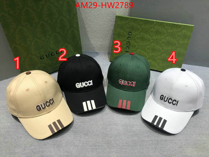 Cap (Hat)-Gucci,can i buy replica , ID: HW2789,$: 29USD
