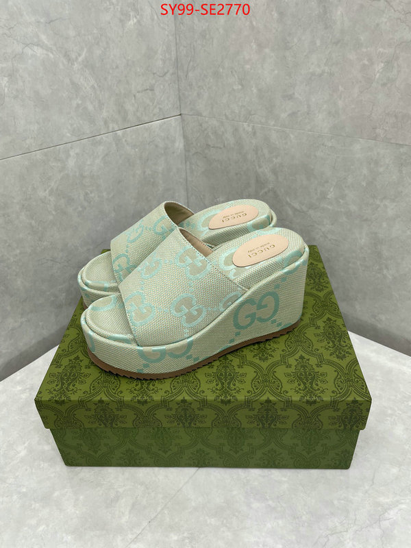 Women Shoes-Gucci,high quality 1:1 replica , ID: SE2770,$: 99USD