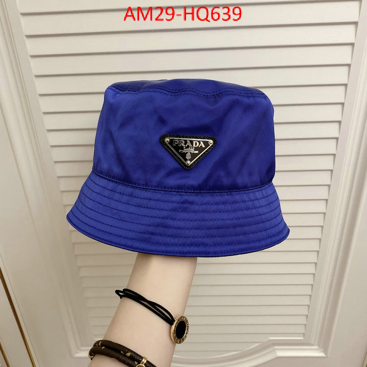 Cap (Hat)-Prada,cheap replica , ID:HQ639,$: 29USD