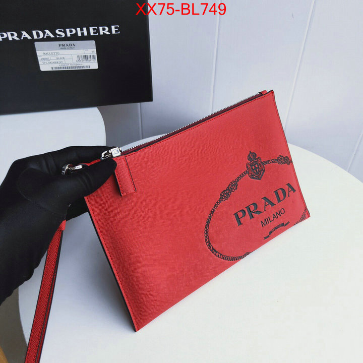 Prada Bags(TOP)-Clutch-,ID: BL749,$:75USD