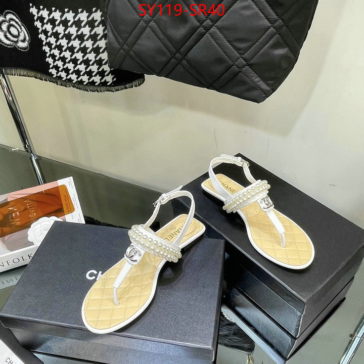 Women Shoes-Chanel,top 1:1 replica , ID:SR40,$: 119USD