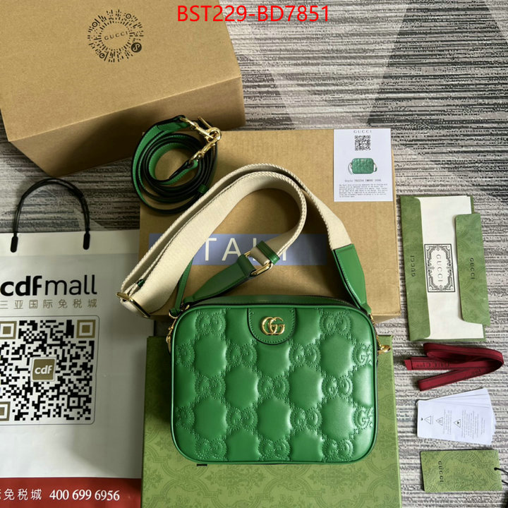 Gucci Bags(TOP)-Diagonal-,is it illegal to buy dupe ,ID: BD7851,$: 229USD