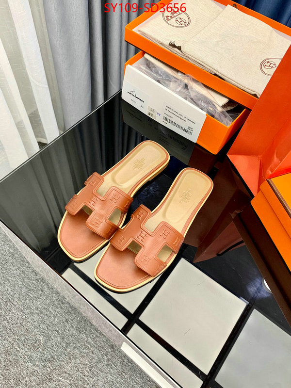 Women Shoes-Hermes,fake aaaaa , ID: SD3656,$: 109USD