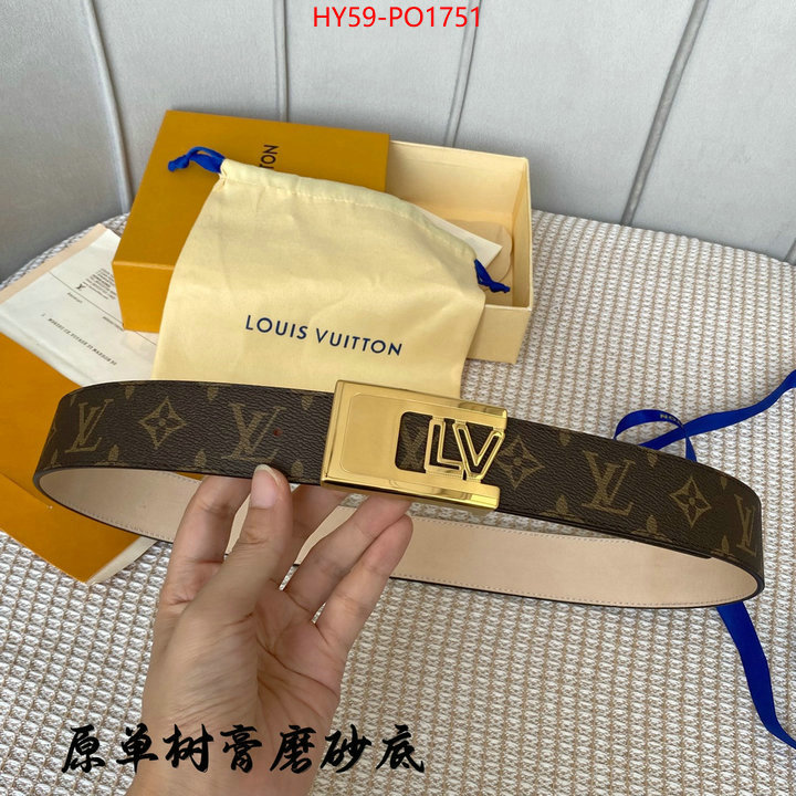 Belts-LV,perfect quality designer replica , ID: PO1751,$: 59USD