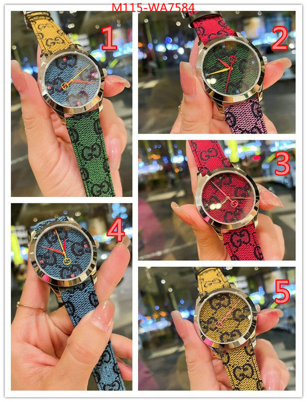 Watch(4A)-Gucci,designer replica , ID: WA7584,$: 115USD