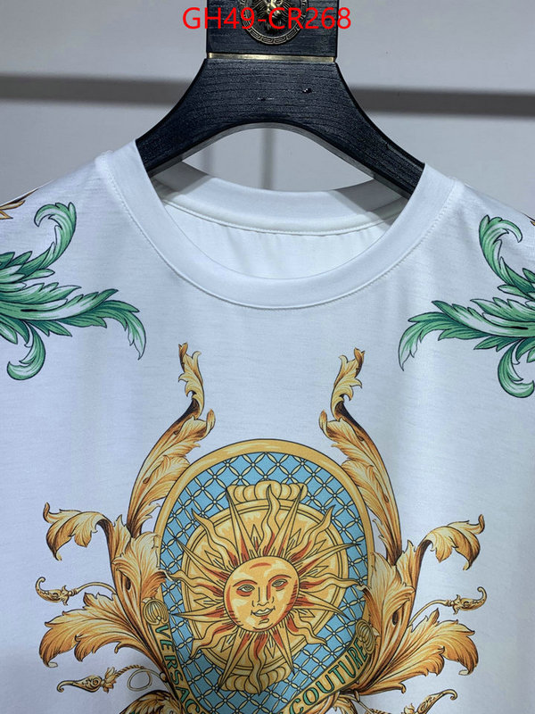 Clothing-Versace,mirror copy luxury , ID: CR268,$: 49USD