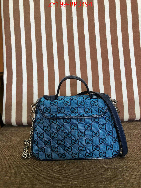 Gucci Bags(TOP)-Marmont,ID: BP3494,$: 199USD