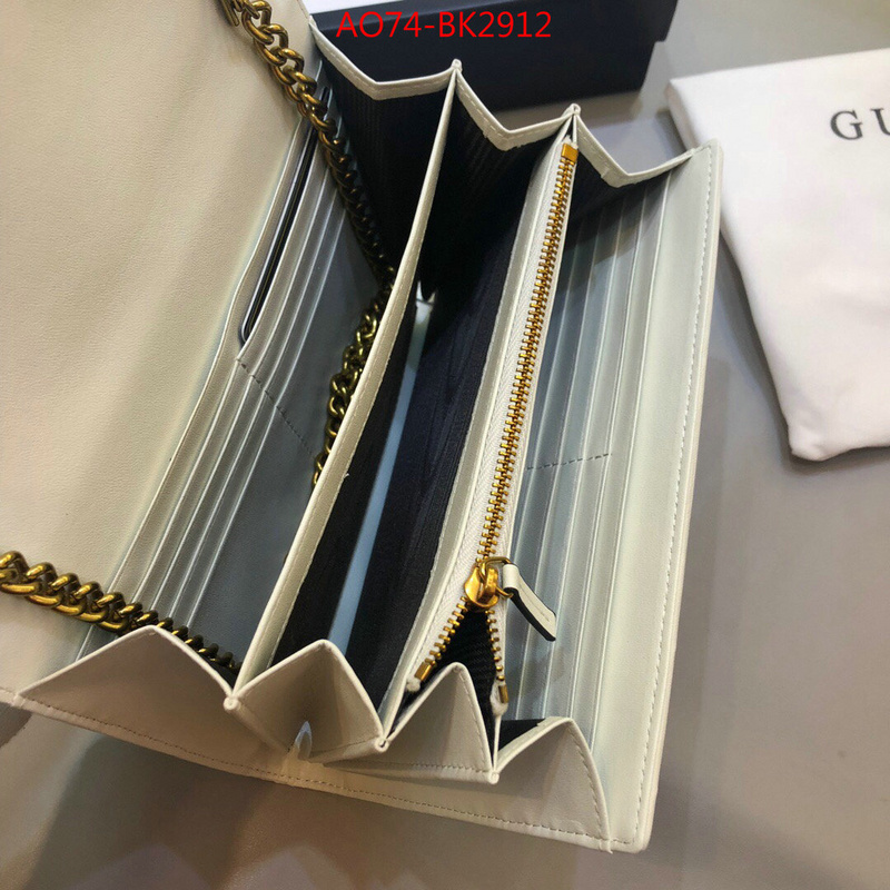 Gucci Bags(4A)-Wallet-,ID: BK2912,$:74USD