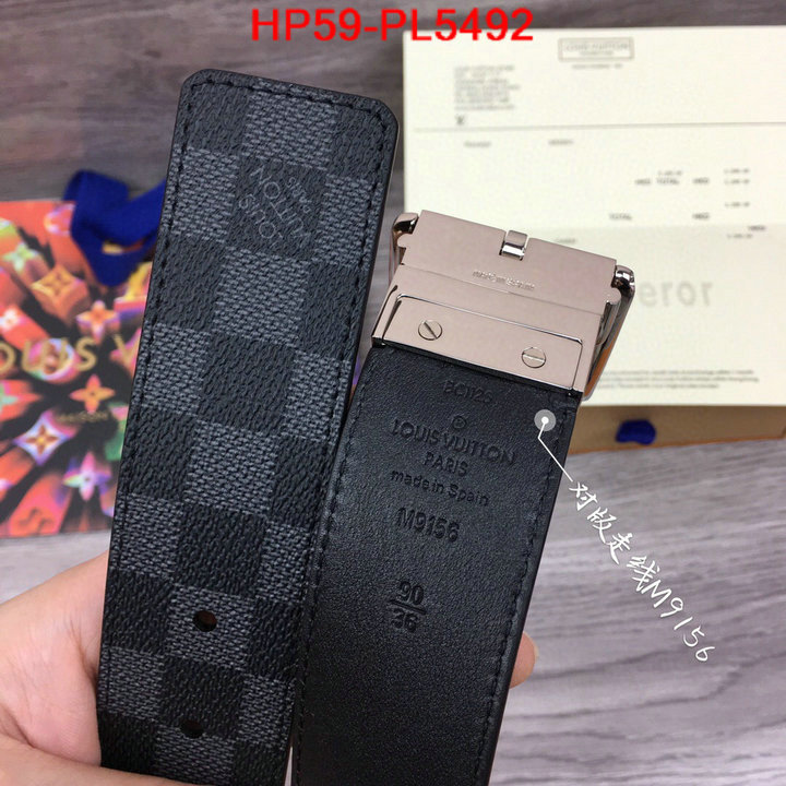 Belts-LV,high quality designer , ID: PL5492,$: 59USD