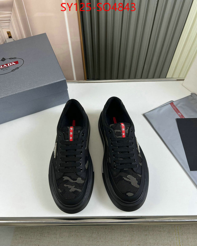 Men Shoes-Prada,replica every designer , ID: SO4843,$: 125USD