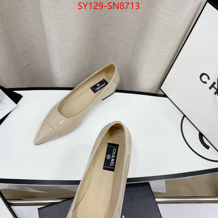 Women Shoes-Chanel,website to buy replica , ID: SN8713,$: 129USD