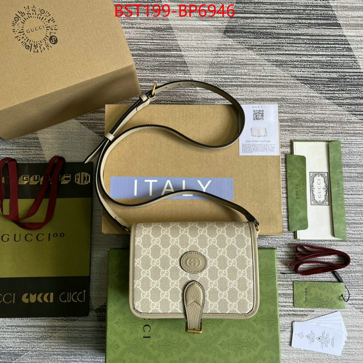 Gucci Bags(TOP)-Diagonal-,wholesale replica ,ID: BP6946,$: 199USD