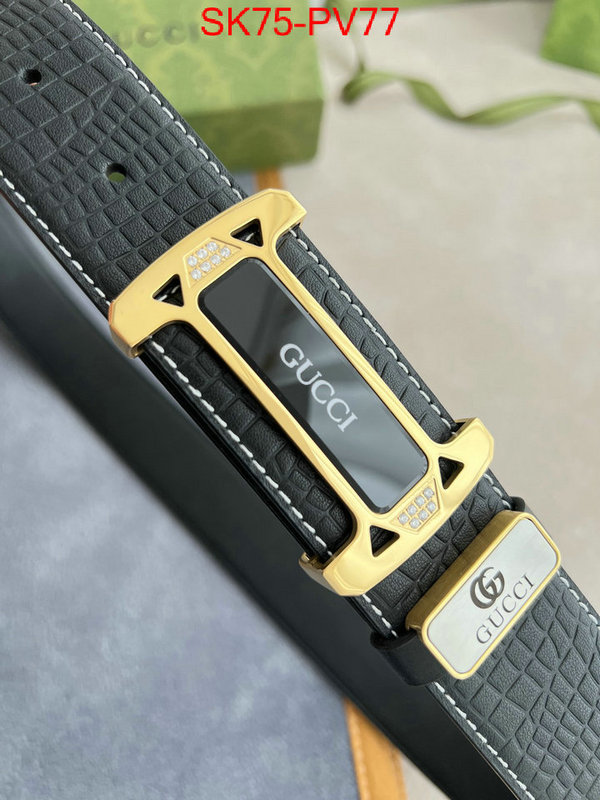 Belts-Gucci,best website for replica , ID: PV77,$: 75USD