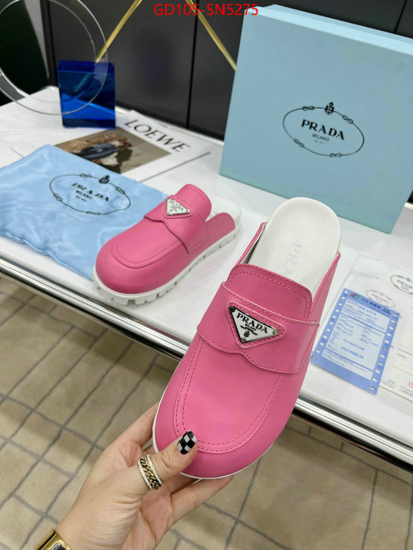 Women Shoes-Prada,buy replica , ID: SN5275,$: 105USD